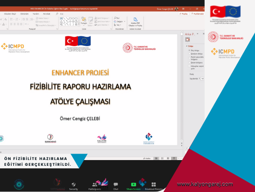 Ön Fizibilite Hazırlama Eğitimi Gerçekleştirildi