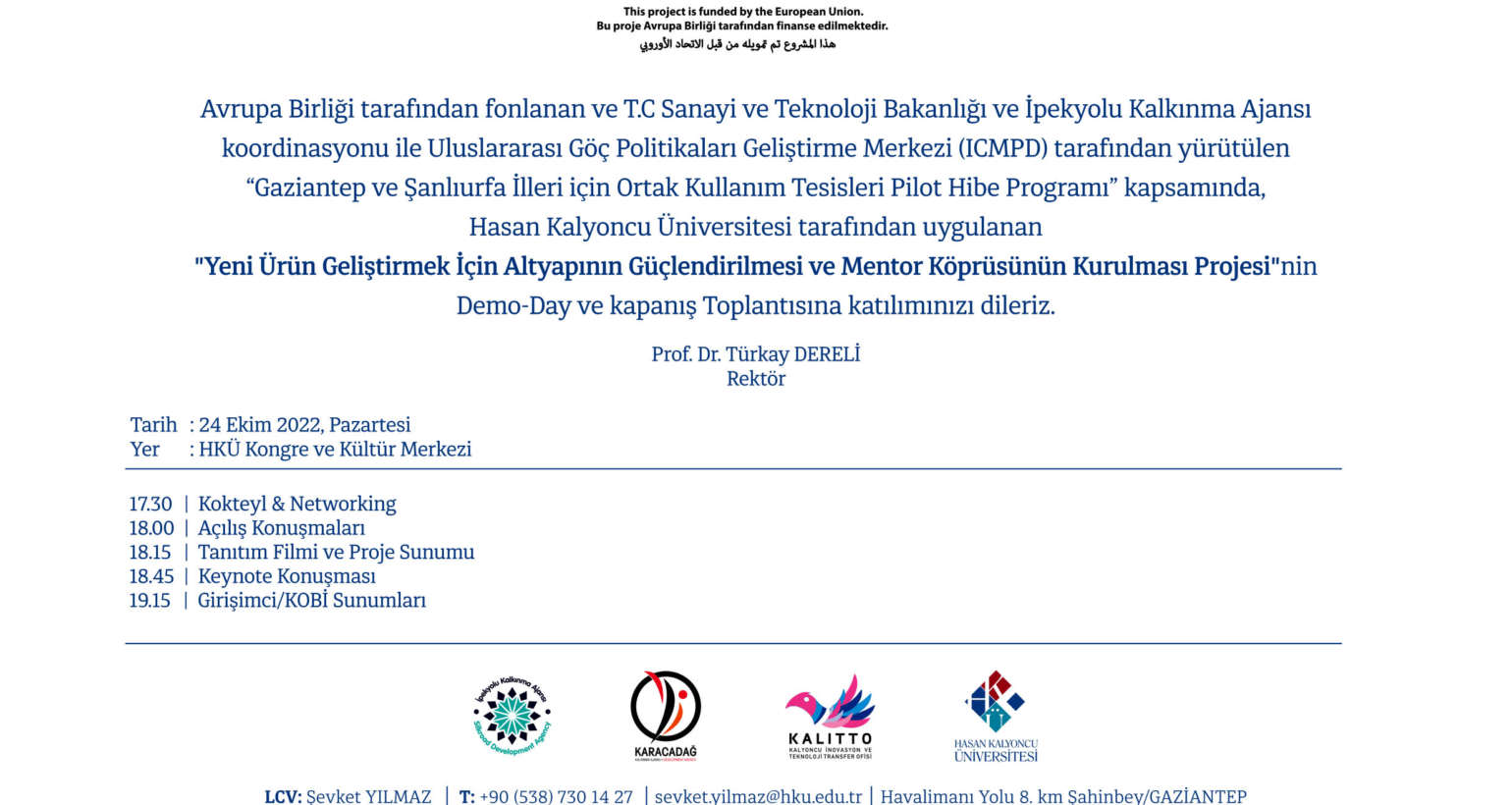 Demo-Day ve Kapanış Etkinliği Gerçekleştirilecek!